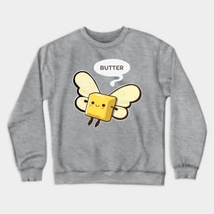 Butter Fly Crewneck Sweatshirt